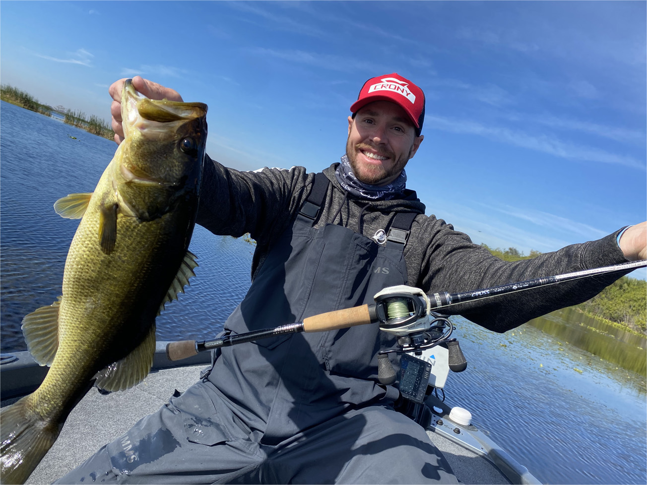 Ryan Davidson, a professional angler from the American Perch Fishing League, has signed with CRONY