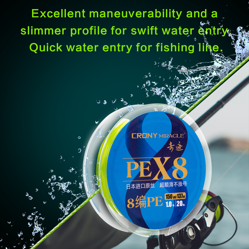MRACLE 8X STRANDS FISHING LINE