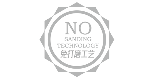 NO-SANDING TECHNOLOGY Free sanding process: