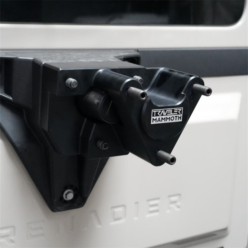 Forged Offset Spare Tire Carrier